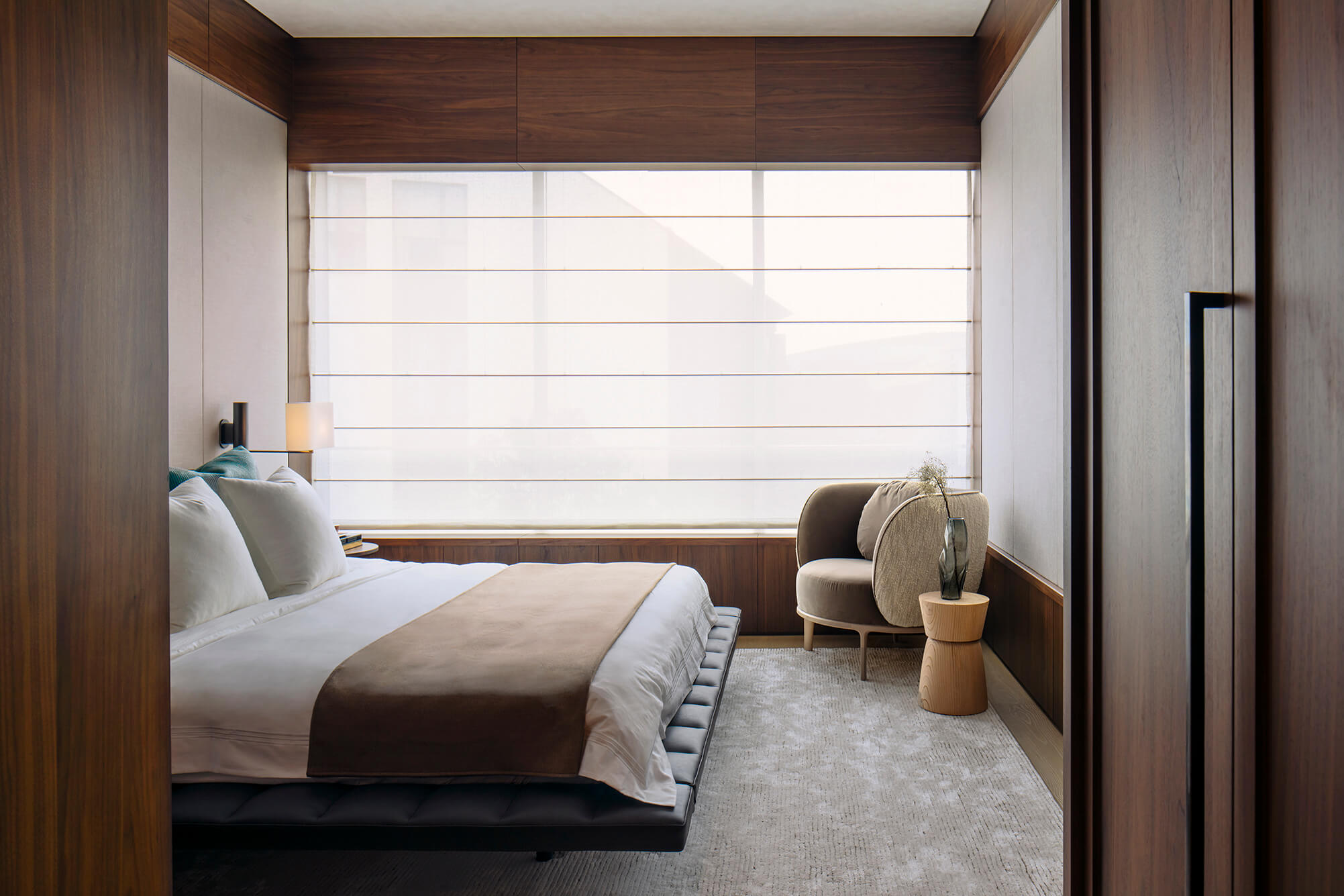 Curated visual reference: Curated Green Apartment Renovation For Ceiling Finishes Gallery View
